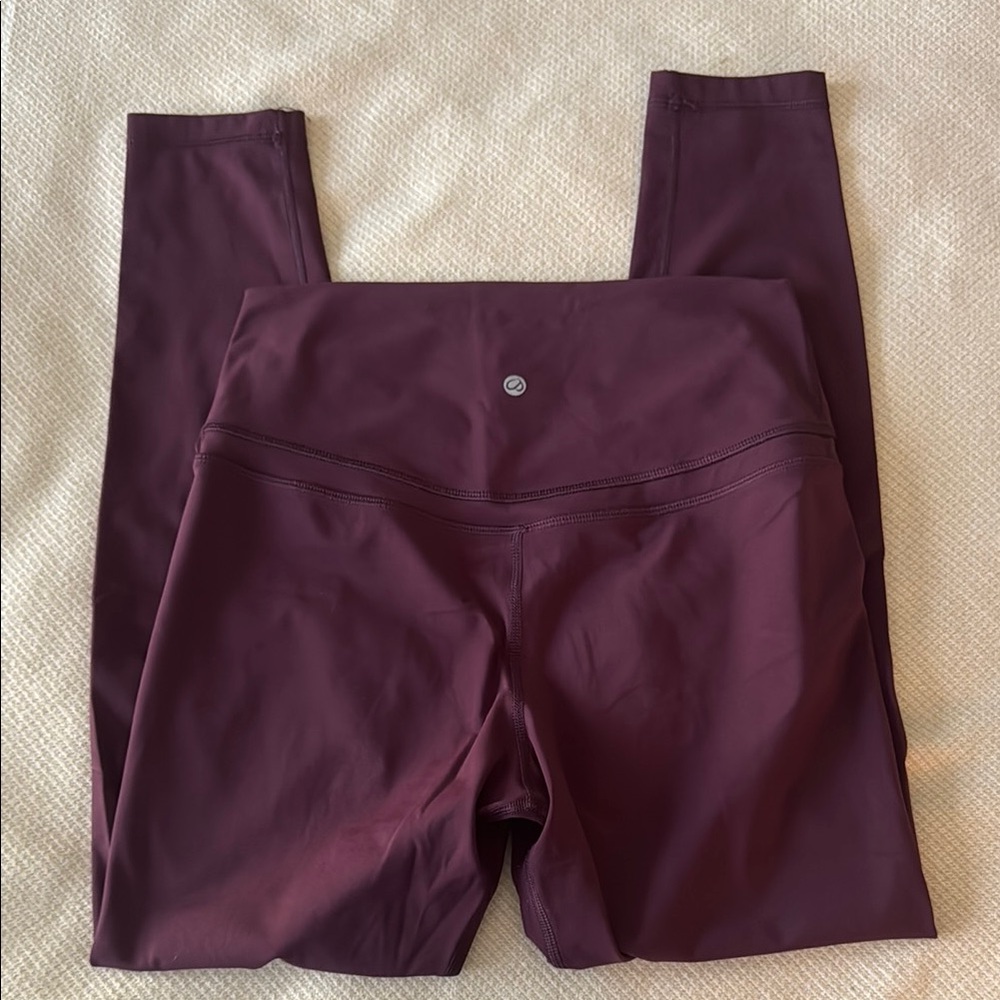 CRZ YOGA Burgundy Leggings
